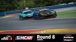 SimCAR 2024  S2  Round 8 Sebring [upl. by Nauhs]