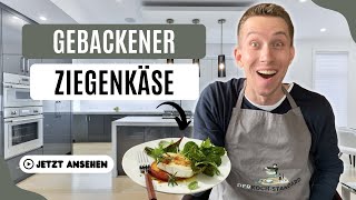 Vorspeisen Rezept  Gebackener Ziegenkäse mit Walnüssen auf Feldsalat  DER KOCHSTANDARD [upl. by Hteboj]