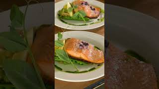 Steelhead amp Pea Salad  Thomas Cuisine [upl. by Eelra289]