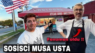 AMERİKA’da SOSİS SATARAK FENOMEN OLAN TÜRK  BURASI TARLABAŞI [upl. by Ducan826]