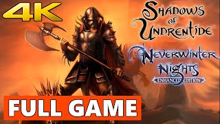 Neverwinter Nights Shadows of Undrentide Full Walkthrough Gameplay  No Commentary 4K PC Longplay [upl. by Anatola]