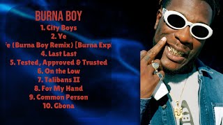 Burna BoyMost played songs of 2024Superior Hits LineupSoughtafter [upl. by Evelunn]