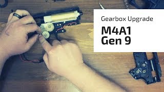 M4A1 Gen 9 Gearbox Upgrade  Reassembly [upl. by Emsoc]