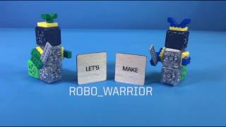 Cubelets Robot robowarrior [upl. by Durgy]