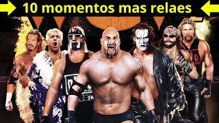 10 Momentos IMPACTANTES de WCW que Realmente Sucedieron [upl. by Nereids900]