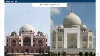 Taj Mahal Origins in Humayuns Tomb  Delhi and Agra India [upl. by Sugihara]