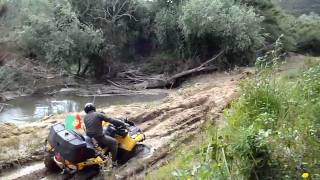 CanAm Outlander 500 Max XT 2010 Mudding [upl. by Mic]