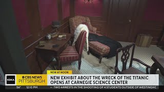 New Titanic exhibit comes to Pittsburgh [upl. by Eillil450]