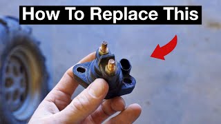 How To Replace Your Starter Solenoid [upl. by Porcia]