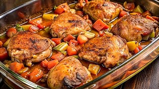 A simple recipe for chicken for dinner  Cooking chicken quickly and easily [upl. by Waterer889]