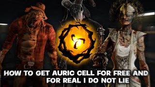 HOW TO GET AURIC CELL FOR FREE AND REAL dbdmobile [upl. by Nodnarbal]