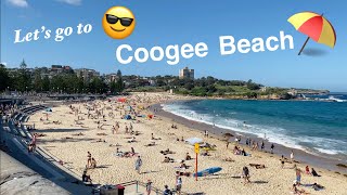 🇦🇺 Walk around Coogee Beach 🏄‍♀️  one of beautiful beaches in Sydney⛱  Great summer in Australia [upl. by Ydisahc]