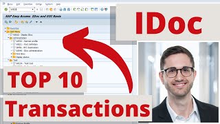 10 MustKnow IDoc Transactions in SAP  EDI and IDoc in SAP ✅ [upl. by Ecienahs148]