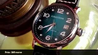 TEST 1 Montre Grayton automatique Ø 40mm [upl. by Pry]