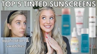 The Best Tinted Sunscreens Colorescience Flex DRMTLGY Tinted Moisturizer SPF 46 Mychelle amp More [upl. by Woodcock]