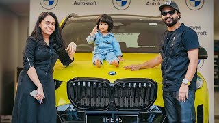 Neeraj madhav taking delivery of BMW X5 M sport  Keralas First X5 M sport  Bmw kochi  Wheelshub [upl. by Koo742]