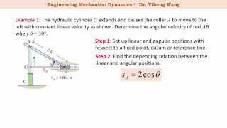 2015 Dynamics 27 General Plane Motion  Absolute Motion Analysis with closed caption [upl. by Athalee184]