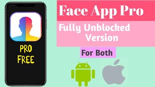 Face App Pro download free  Get FaceApp pro for free lifetime 🔥🔥 [upl. by Yelroc]