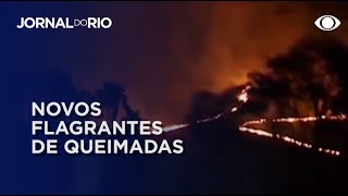 Autoridades investigam suspeitos de provocar queimadas no Rio [upl. by Fisuoy]