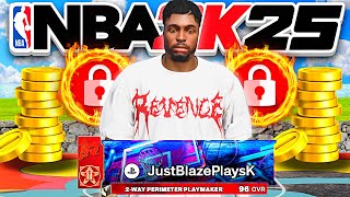 MY 2WAY PLAYMAKER TAKES OVER THE STAGE ON NBA 2K25BEST ISO BUILD NBA 2K25 [upl. by Hanan]