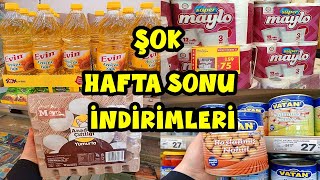 ŞOK HAFTA SONU İNDİRİMLERİ💯1 ALANA 1 BEDAVA📌YAĞ PATATES YUMURTA İNDİRİMDE❗ŞOK MARKET DEV İNDİRİMLER [upl. by Assirual]