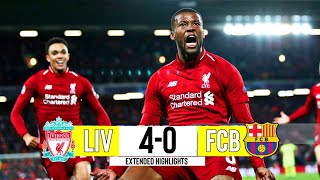 Liverpool vs Barcelona  40  Extended Highlights And Goals  UCL 2019 [upl. by Lenahtan]