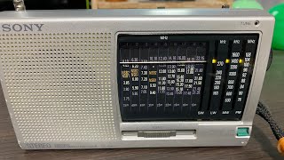 ハードオフジャンク！SONY ICFSW11 [upl. by Araes]