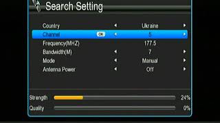 Alphabox x6 combo manual search dvbt2 [upl. by Story711]