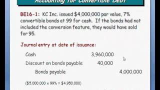 Ch16 Dilutive Securities  Convertibles 52 [upl. by Lusar]