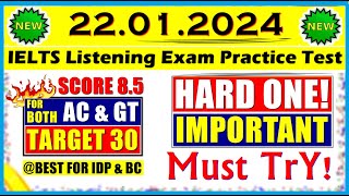 IELTS LISTENING PRACTICE TEST 2024 WITH ANSWERS  22012024 [upl. by Drwde]