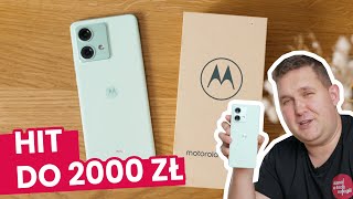 Świetny telefon do 2000 zł MOTOROLA pozamiatała [upl. by Field]