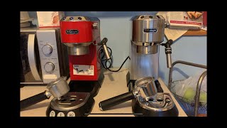 DeLonghi EC680 Vs DeLonghi Dedica EC685 Side by Side Comparison [upl. by Rebeca195]