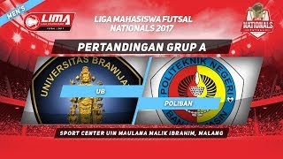 UB vs POLIBAN di LIMA Futsal Nationals 2017 Mens [upl. by Ubana]