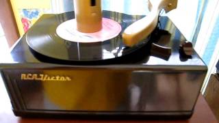 RCA Model 45J3 45 RPM Record AttachmentMade Only For 1 Year [upl. by Ahsinned]