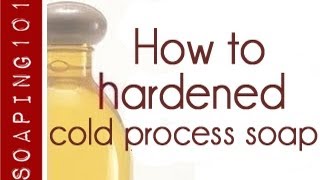 Hardening Your Cold Process Soap using sodium lactate [upl. by Rentschler]