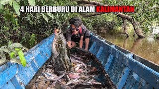 4 HARI MANCING BELUT CARI IKAN amp TANAMAN LIAR DI ALAM HASILNYA MELIMPAH BANGET😅 bocahpecicilan [upl. by Valdes]