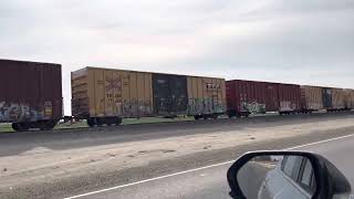 San Joaquin Valley mix freight at Buttonwillow California February 2022￼ [upl. by Latta]