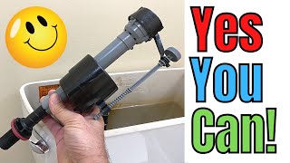 No Excuses Lets Replace a Fluidmaster Toilet Fill Valve  Basic Life Skills [upl. by Graniah89]