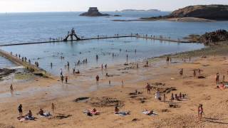 Timelapse grande marée à Saint Malo [upl. by Fax]