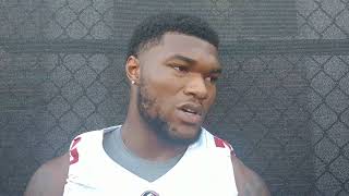 Cam Akers previews preseason practice [upl. by Wailoo]