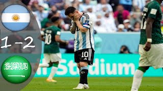 Argentina vs Saudi Arabia 12 World Cup 2022 Extended Highlights Arabic Commentary 🔥🔥worldcup [upl. by Columbine]