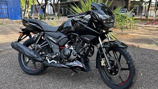 Unboxing Apache RTR 160 2V Dark Edition 🔥  Complete Review [upl. by Jollanta]