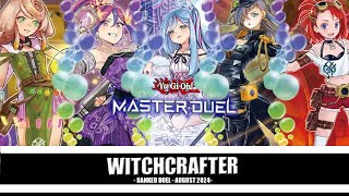 WITCHCRAFTER DECK  Witchcrafter ViceMadame  YuGiOh Master Duel Ranked [upl. by Anilec]