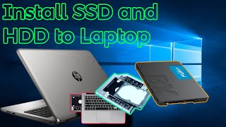 Install SSD in any Laptop and HDD in DVD drive [upl. by Navada125]