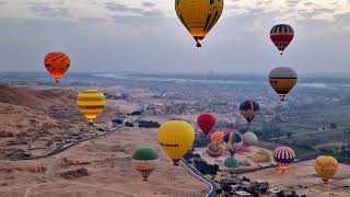 Ballonvaart Luxor Egypte [upl. by Penny]