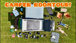 VAN ROOMTOUR  VW T61 California Ocean  So wird aus dem Bulli ein autarker Camper Besser als DIY [upl. by Roehm]