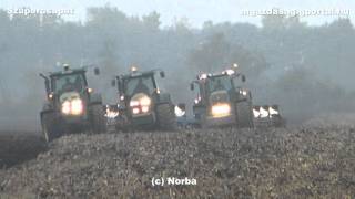 Plowing  Ploughing  Szántás  John Deere 6630 7720 7820 8320 Fendt 936 in Hungary 2011 [upl. by Yerkovich]