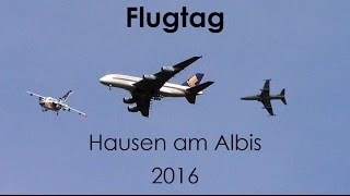 Flugtag Hausen am Albis 2016 [upl. by Rafaelle]