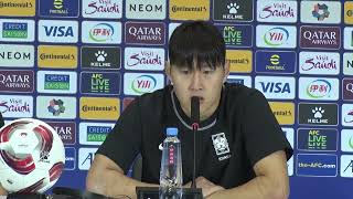 Reaction from South Korea coach Klinsmann Lee KangIn amp Bahrain coach Pizzi｜Asian Cup｜ 이강인｜태극전사 [upl. by Ardnuasac]