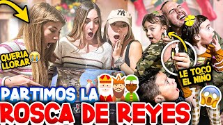 AMANDA habla SOLA 😱  Partimos la ROSCA de REYES [upl. by Aliehs]